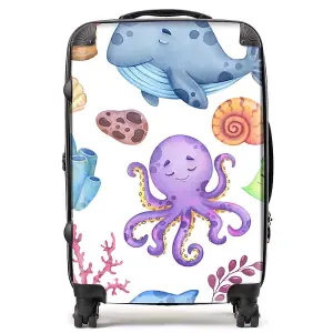 Children'S Sea Life Suitcase - Medium