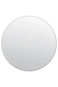 MirrorOutlet All Glass Bevelled Classic Round Mirror 120 x 120CM