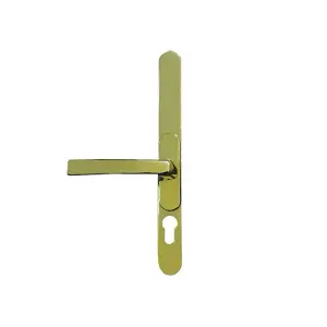 Windowparts Flexi Door Handle - Gold - Adjustable Inline/Offset Lever/Lever Door Handle - 113513