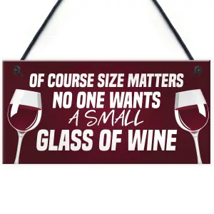 Red Ocean Funny Home Bar Signs Novelty Wine Gifts Man Cave Hanging Pub Signs Funny Gifts For Her Friend