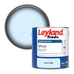 Leyland Trade Vinyl Matt Walls & Ceilings Emulsion Paint (S 0515-R90B) 2.5L