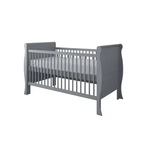 Valerton Cot Bed Grey / No