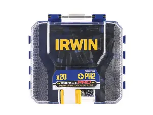 IRWIN Impact Pro Performance Screwdriver Bits PH2 25mm (Pack 20)