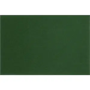 5 PACK Heavy Duty Green Scrubber Pads - 12 x 18 x 1" - Concrete Hardwood & Tile