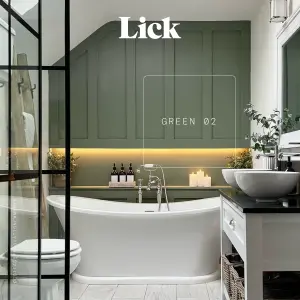 Lick Green 02 Matt Emulsion paint, 2.5L