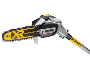 Dewalt DCMPS567N 18v XR Brushless Pole Saw Chainsaw Pruner Split Shaft + Gloves