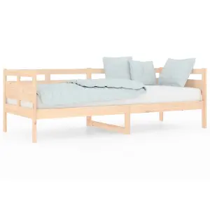 Berkfield Day Bed Solid Wood Pine 80x200 cm