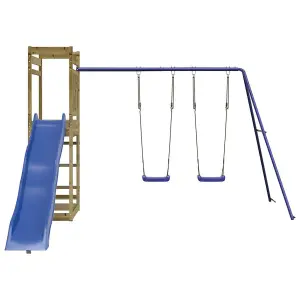 Berkfield Outdoor Playset Impregnated Wood Pine