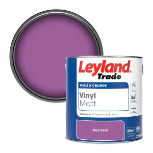 Leyland Trade Vinyl Matt Walls & Ceilings Emulsion Paint (2060-R40B) 2.5L