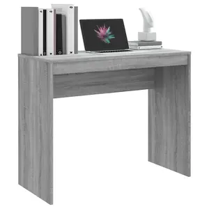 Berkfield Desk Grey Sonoma 90x40x72 cm Engineered Wood