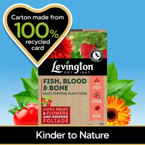 Levington Fish Blood & Bone Multi Purpose Plant Food Fertiliser Pellets 1.5kg