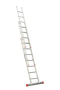 Lyte EN131-2 Non-Professional 3 Section Extension Ladder 3x7 Rung