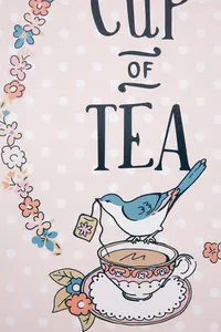 Maison by Premier Pretty Things Cup of Tea Wall Plaque