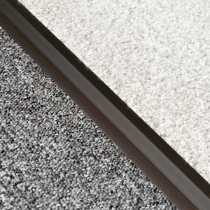 Anodised aluminium z edge carpet profile door floor bar trim 1000mm x 35mm c69 brown