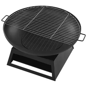 Charcoal Fire Pit Black SEMERU