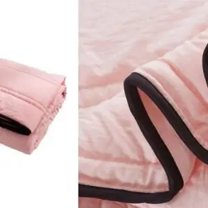 Pink L Size Cooling Thin Summer Blanket