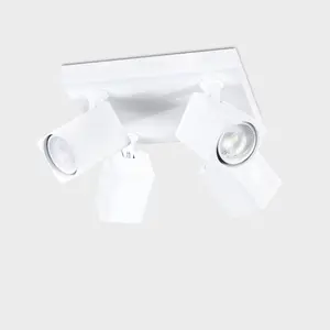 Harper Living 4 light Spot light, square shaped, White