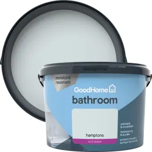 GoodHome Bathroom Hamptons Soft sheen Emulsion paint, 2.5L