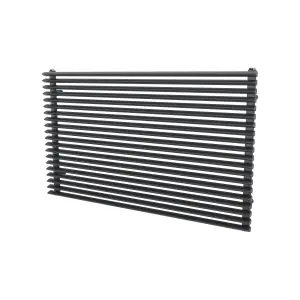 Agadon Aurora Horizontal Designer Radiator 600 x 1000 mm Anthracite - 2870 BTU - 10 Years Guarantee