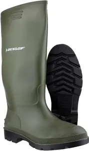 Dunlop Pricemastor Wellington Boot Green - 3 (36)