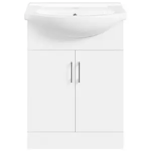 56.5mm Single Bathroom Vanity with Euro Ceramic Basin