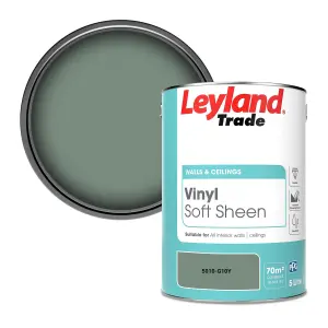 Leyland Trade Vinyl Soft Sheen Walls & Ceilings Emulsion Paint (5010-G10Y) - 5L