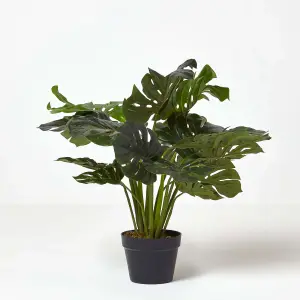 Homescapes Artificial Monstera Plant, 60 cm Tall