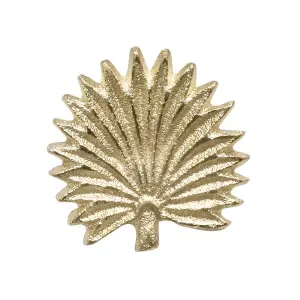 Melody Maison Gold Palm Leaf Drawer Knob