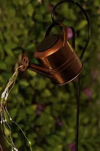 Solar Watering Can LED Lantern Light