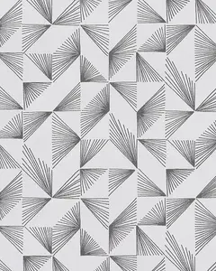 Galerie Imagine Taupe Grey Geometric Fan Embossed Wallpaper