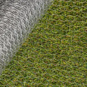 10m x 90cm x 13mm Galvanised Metal Chicken Garden Wire Netting or Fencing