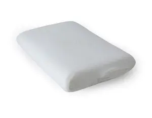 Aloe Vera Pillow Memory Foam Filled with Removable Zipped Cover Anti Allergenic Bounce Back Pillows