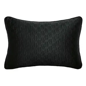 Ted Baker T Quilted Cushion 60x40cm Black