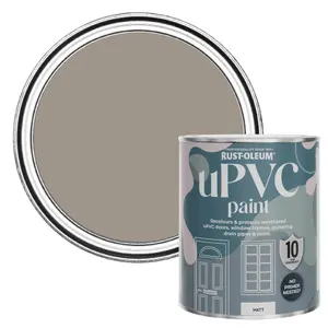 Rust-Oleum Whipped Truffle Matt UPVC Paint 750ml