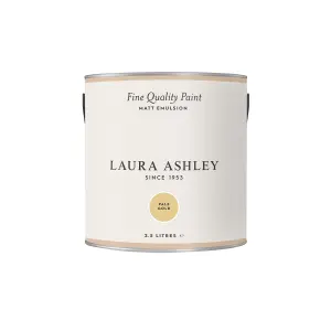 Laura Ashley Pale Gold Matt Emulsion paint, 2.5L