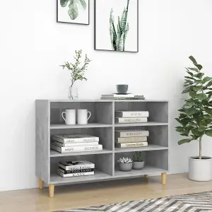 Berkfield Sideboard Concrete Grey 103.5x35x70 cm Engineered Wood