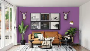 Leyland Trade Vinyl Soft Sheen Walls & Ceilings Emulsion Paint Signal Violet (RAL 4008) - 2.5L