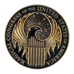 Fantastic Beasts Limited Edition Magical Congress of the United States of America Medallion