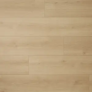 GoodHome Malton Natural Oak Wood planks Oak effect Flooring, 1.727m²