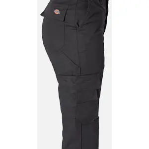 Dickies - Everyday Flex Trousers - Black - Trousers - Size 16