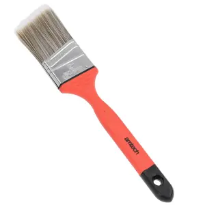 50mm Wide Angled Paint Brush No Bristle Loss Painting + Decorating Soft Grip 5pk