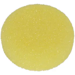 High-Performance Buffing and Polishing Foam Head - Coarse Yellow 80mm x 25mm