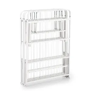 Buchman SmartBase Metal Bed Frame White / Kingsize (5')