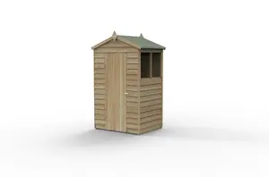 4LIFE Apex Shed 4x3 - Single Door - 2 Windows