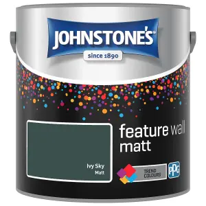 Johnstone's Wall & Ceiling Ivy Sky Matt Paint - 2.5L