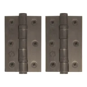 AFIT Dark Bronze Door Hinges - 3 Inch / 76mm  Internal Fire Door Hinges - 1 Pair