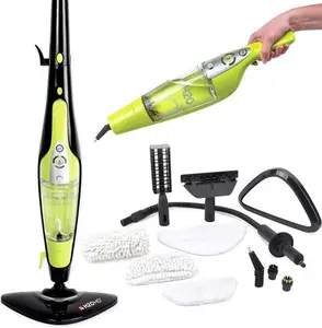 H2O HD Steam Mop And Handheld Steam Cleaner – For Floors, Carpets, Windows, Upholstery, Kitchens & Bathrooms