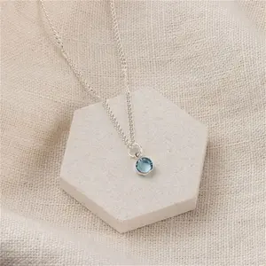 Personalised Swarovski Birthstone Necklace