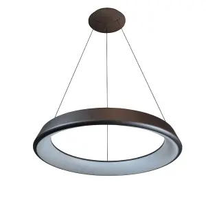 Luminosa Lizer LED Pendant Light 36W 2192Lm 3000K Coffee