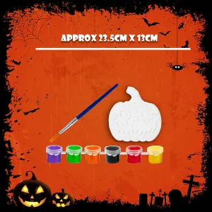 Halloween Decorations Craft Paint Kit Halloween Party, Trick or Treat cm Pumpkin